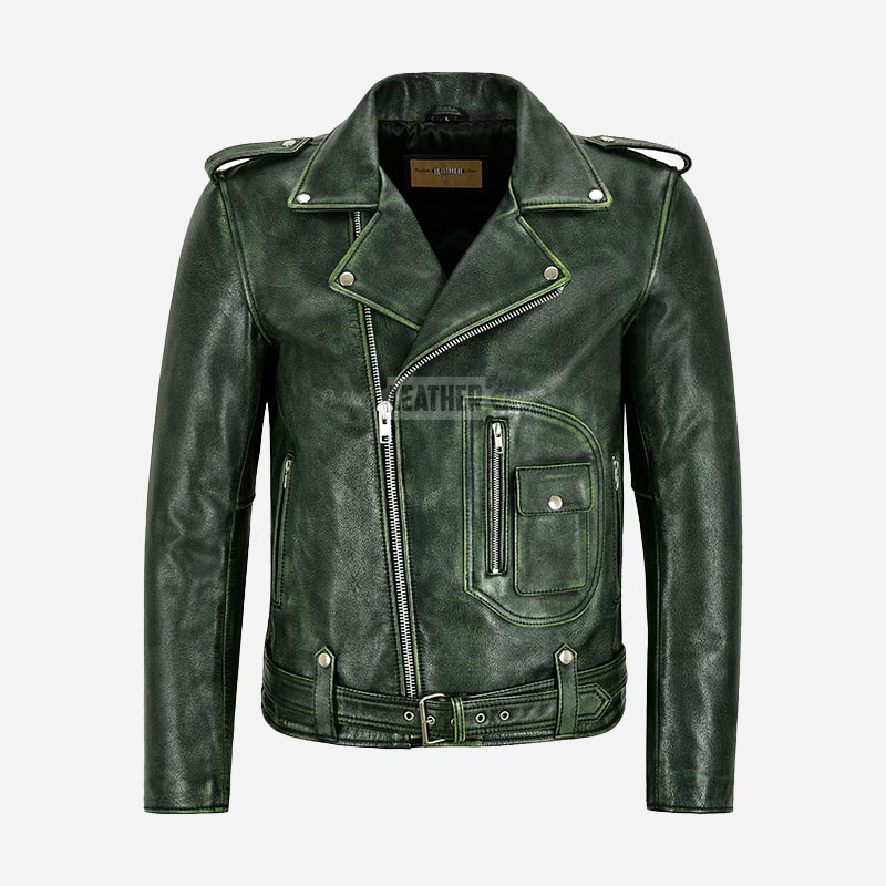HAYNES Men's Asymmetric Moto Jacket