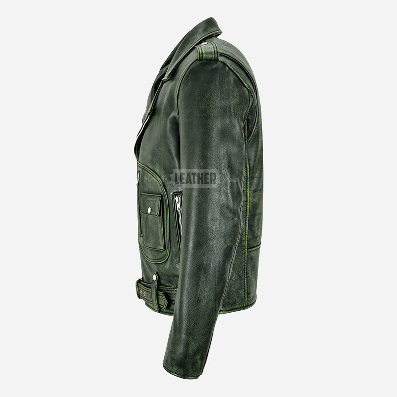 HAYNES Men's Asymmetric Moto Jacket