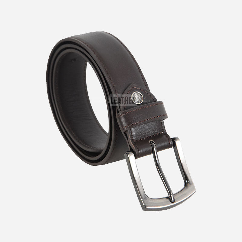 Men's Leather Formal Belt
