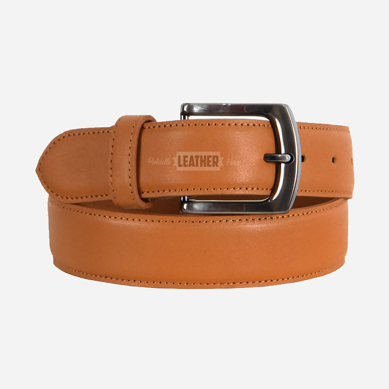 Men's Leather Formal Belt