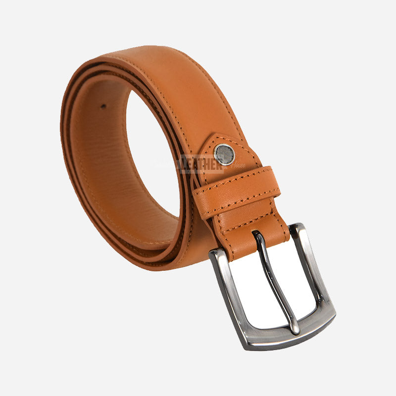 Men's Leather Formal Belt