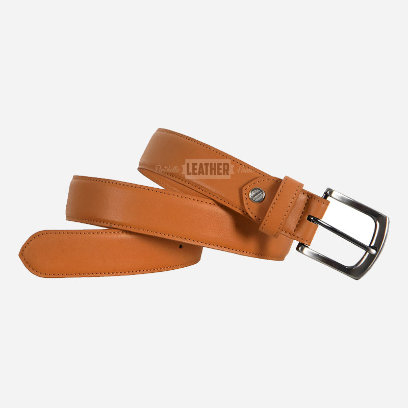 Men's Leather Formal Belt