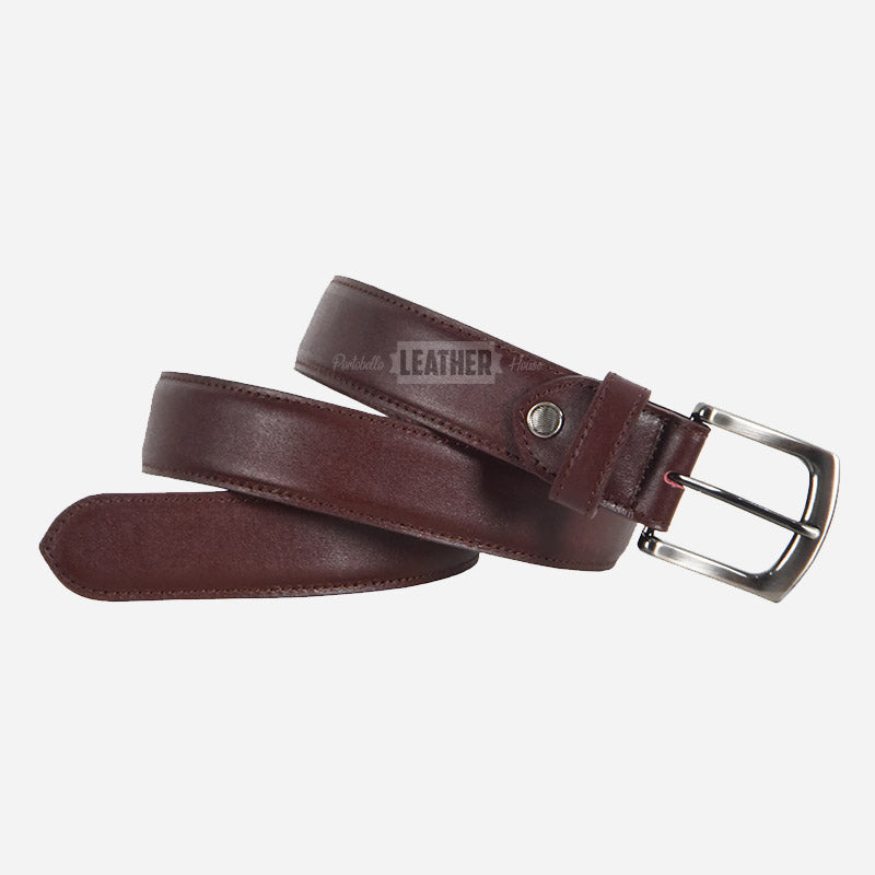 Men's Leather Formal Belt