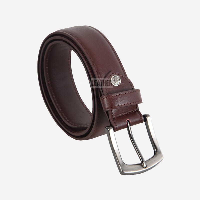 Men's Leather Formal Belt