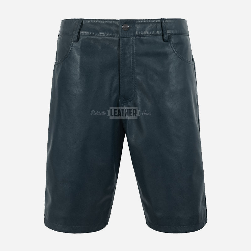 REVVE Men’s Leather Shorts