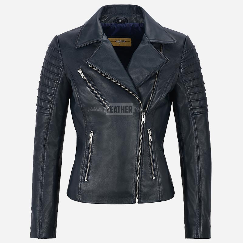 VIONEL Leather Biker Jacket