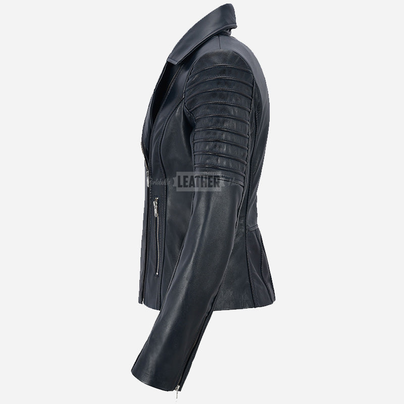 VIONEL Leather Biker Jacket