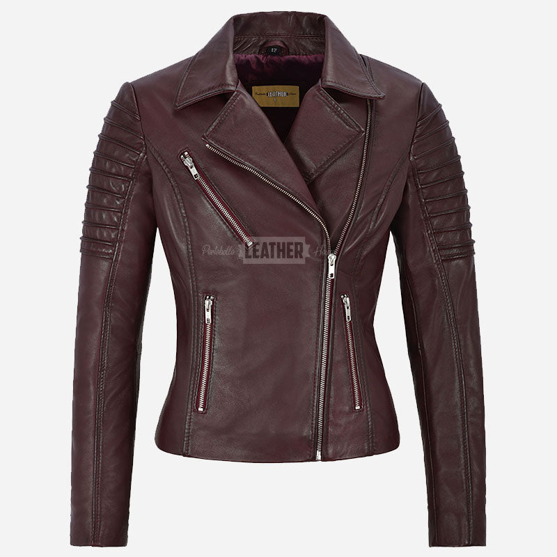 VIONEL Leather Biker Jacket