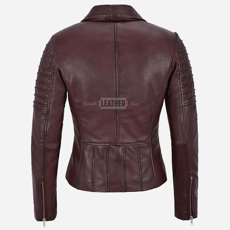VIONEL Leather Biker Jacket