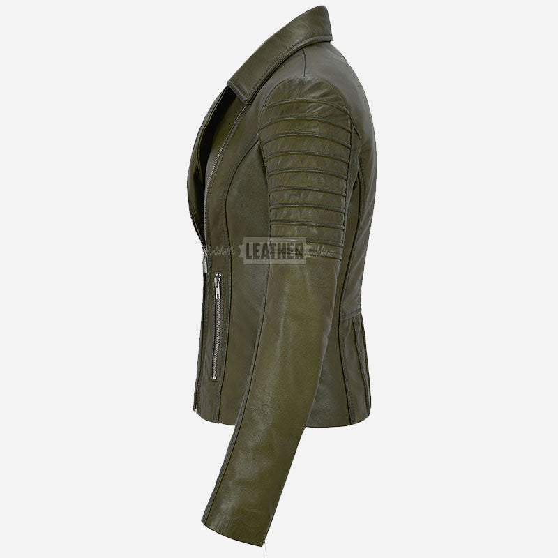 VIONEL Leather Biker Jacket