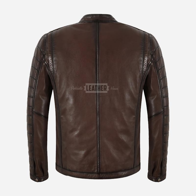 DRAVYN Men's Leather Jacket