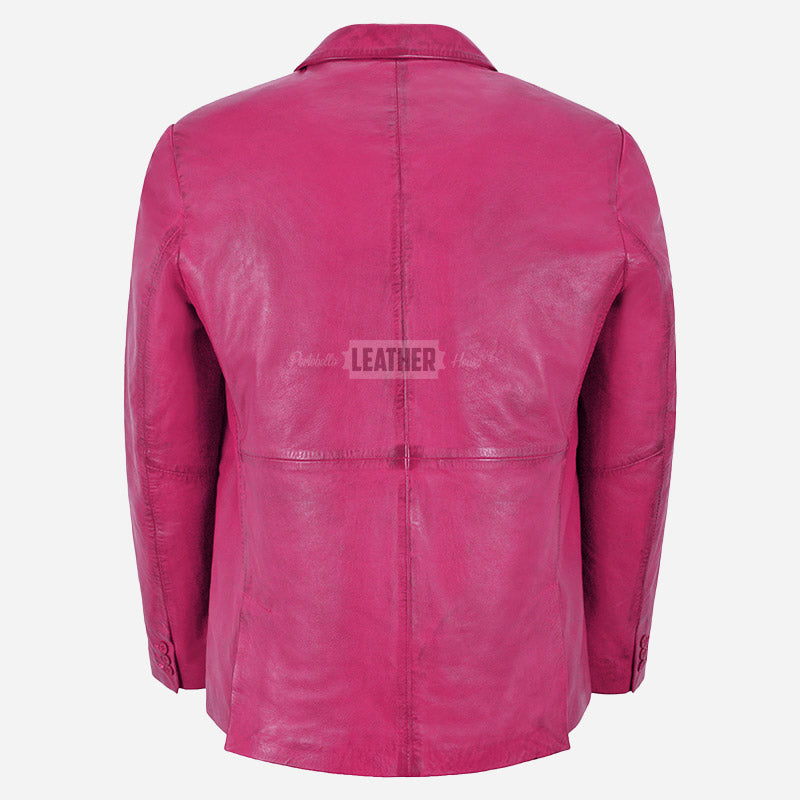 MALRIN Men's Leather Blazers