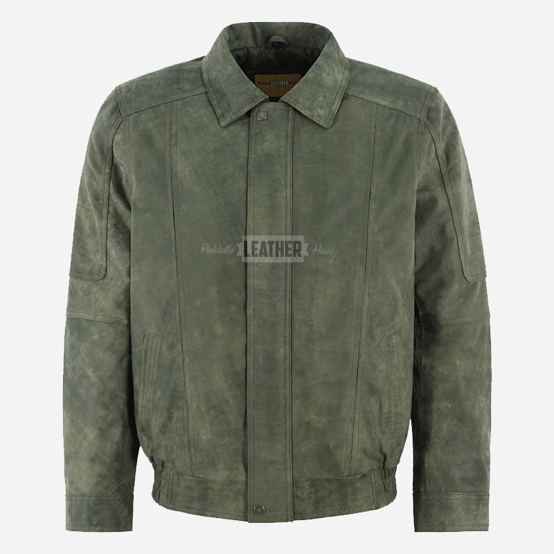 FAYDR Vintage-Inspired Blouson Leather Jacket