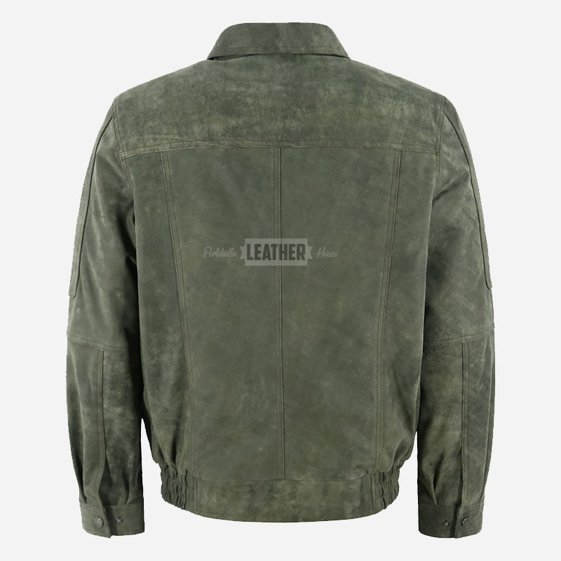 FAYDR Vintage-Inspired Blouson Leather Jacket