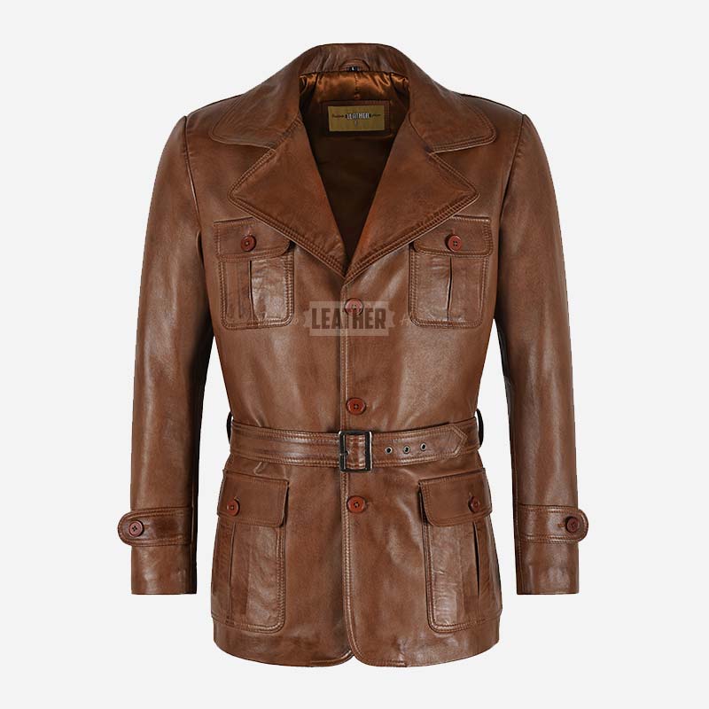 THE BANK JOB Jason Statham Leather Jacket