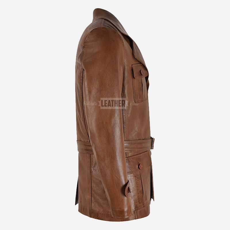 THE BANK JOB Jason Statham Leather Jacket