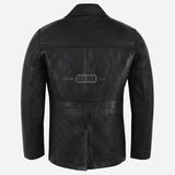 VARGARD Leather Military Style Coat