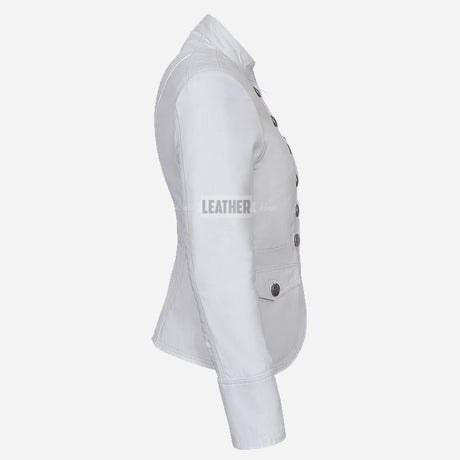 AERYNIX Women's Studded Leather Jacket