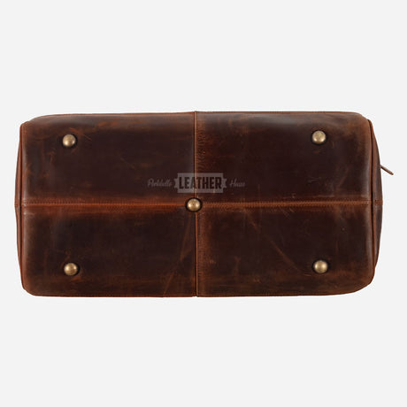 VENTURIST Medium Vintage Leather Holdall