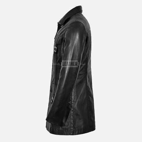 CHANTEL Women's Leather Coat