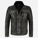 ASHWICK Men's Vintage Leather Jacket