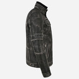 ASHWICK Men's Vintage Leather Jacket