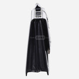 Black Leather Office Bag Messenger Laptop Briefcase