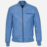 HOUSTON MA-1 Leather Bomber Flight Jacket