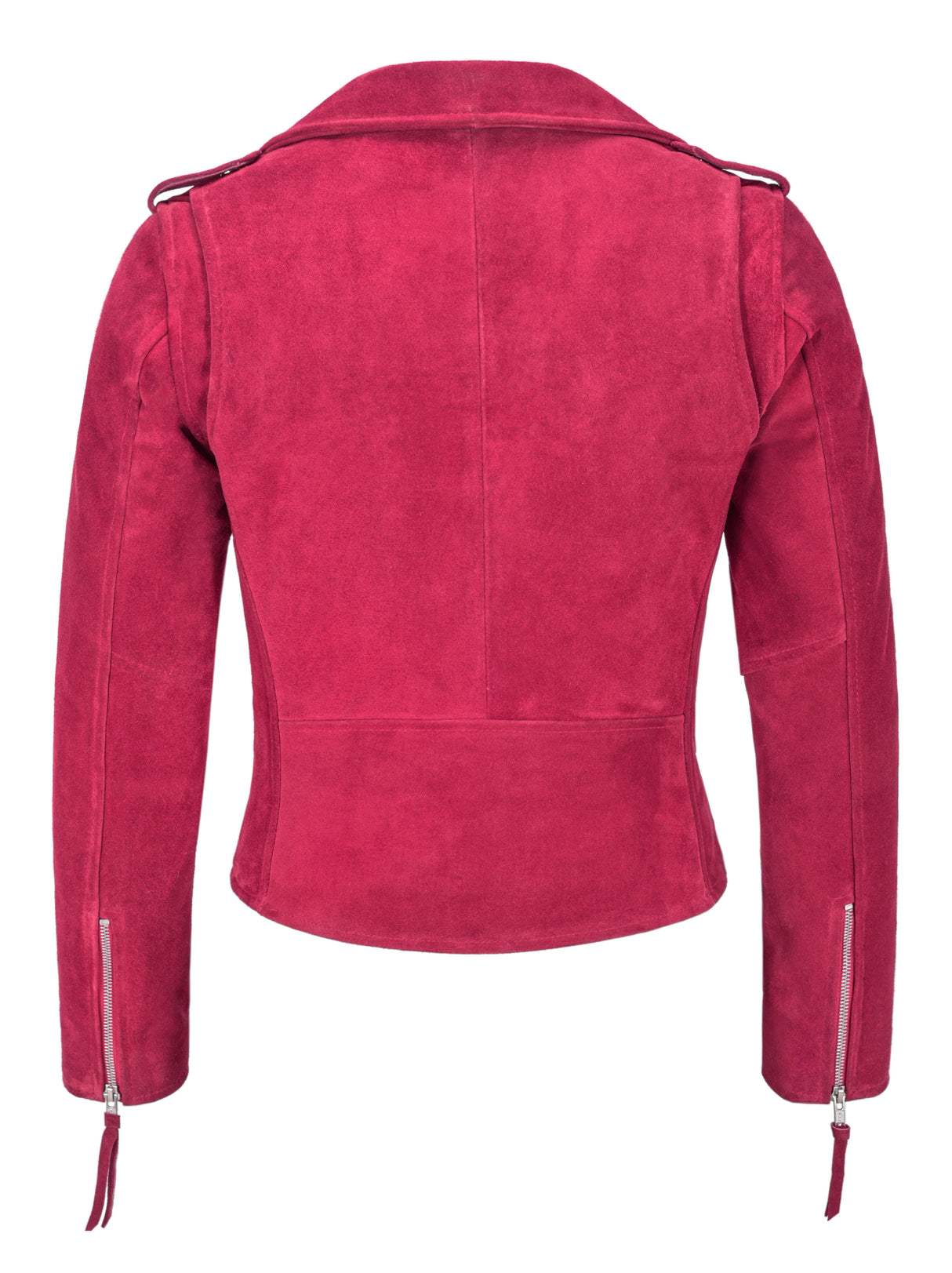 ASTRAE Women’s Suede Biker Jacket