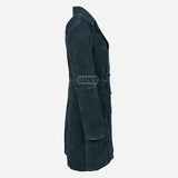 VIONNA Women's 3/4 Length Suede Coat
