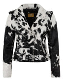 ONYX Women’s Cow Fur Leather Jacket