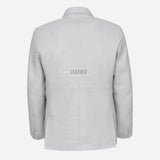 MALRIN Men's Leather Blazer