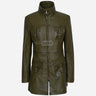 CHANTEL Women's Leather Coat