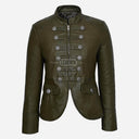 AERYNIX Women's Studded Leather Jacket