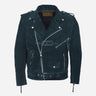 DAVIES Men’s Suede Biker Jacket