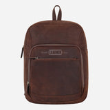 Vintage Leather Backpack Laptop Bag
