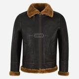 CHEDWICK Men's Sheepskin Jacket Brown & Ginger