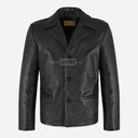 REIGNMARK Men's Classic Leather Jacket
