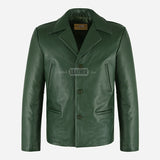 REIGNMARK Men's Classic Leather Jacket