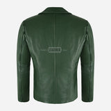 REIGNMARK Men's Classic Leather Jacket