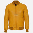 WILTON MA-1 Men's Leather Bomber Jacket