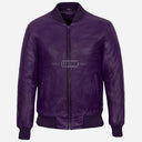 WILTON MA-1 Men's Leather Bomber Jacket