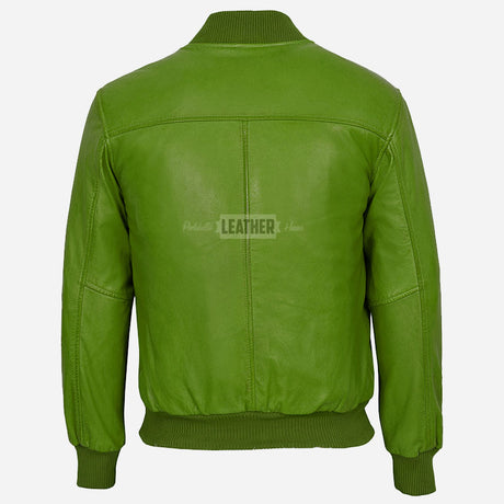 WILTON MA-1 Men's Leather Bomber Jacket