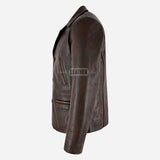 REIGNMARK Men's Vintage Leather Jacket