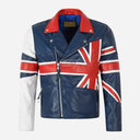 UNION JACK Men’s Leather Jacket