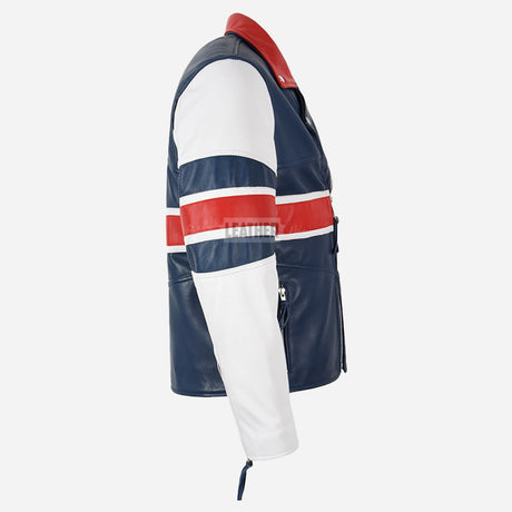 UNION JACK Men’s Leather Jacket