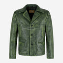 REIGNMARK Men's Vintage Leather Jacket