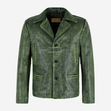 REIGNMARK Men's Vintage Leather Jacket