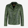REIGNMARK Men's Vintage Leather Jacket