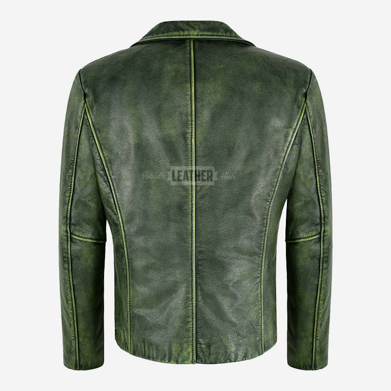 REIGNMARK Men's Vintage Leather Jacket